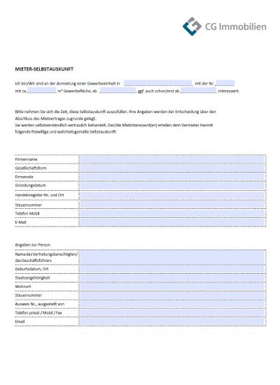 Mieter-Selbstauskunft-Gewerbe-CG-Immobilien-Vorschau